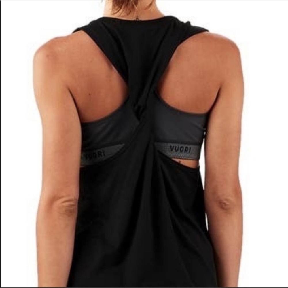 Vuori Twist Back Tank Top Small #174